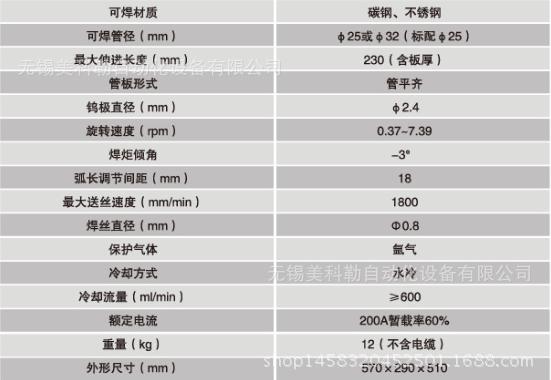 MKL-40管板焊接机头